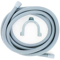 Universal Washing Machine Dishwasher Drain Outlet Hose And Hook 2.5 Meter 1922mm 1