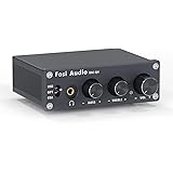 Fosi Audio Q4 - Mini Gaming Stereo DAC & Headphone Amplifier, 24Bit/192KHz USB/Optical/Coaxial to RCA AUX, Digital-to-Analog 