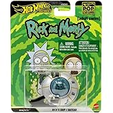 Hot Wheels Premium - Rick's Ship/Bateau - Rick And Morty (1/64) Pop Culture - JHW95