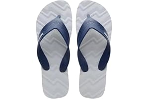 Havaianas - Track Waves, Comfortable, Safe, and Durable Flip-Flops, Wide and Rounded Straps, Anatomical Sole with Pattern, Men