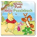 Disney Winnie Puuh: Mein Puzzlebuch: Mit 4 Puzzles zu je 12 Teilen by 