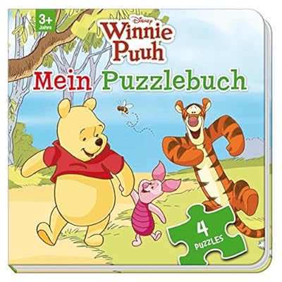 Disney Winnie Puuh: Mein Puzzlebuch: Mit 4 Puzzles zu je 12 Teilen