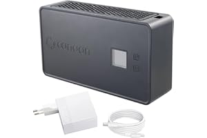 Neuer Canaan Avalon Nano 3 leiser BTC Miner mit Netzteil, 140W effizienter Heim-Bitcoin-ASIC-Miner von OEMGMINER (Schwarz)