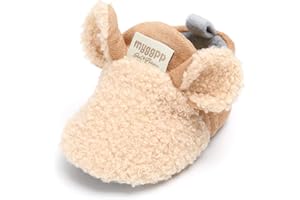 LACOFIA Chaussures Premiers Pas d'hiver pour bébé garçon ou Fille