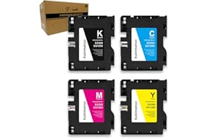 F-INK 4 cartucce di inchiostro a sublimazione compatibili per Sublijet Sawgrass Virtuoso SG500 e SG1000, 4 cartucce di inchiostro a sublimazione