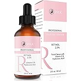 Retinol Serum Gesicht mit Hyaluron für Microneedling Hochdosiert | Testsieger | Falten Weg Soforteffekt | Anti Aging Gesichts