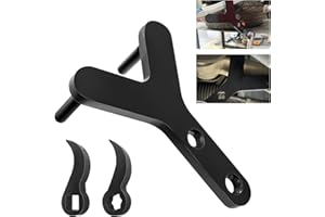 TECHEXTRA Universal Querlenker Schwerlast-Hebelwerkzeug, Querlenker Werkzeug, Automotive Lower Control Arm, Ball Joint Removal Tool, Lower Ball Joint Pry mit Quadratische Mund Pry Bar und Pflaumenblüte Pry Bar