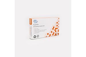 BALEAMED Syphilis Kit d'auto-test rapide | pour homme et femme | Anonyme – Sûr – Rapide | Facile à utiliser | Récompensé avec 99 % de précision