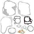 Akozon 125cc Pit Bike Gasket Set, Engine Cylinder Head Stator Clutch Intake Gasket Seal Set, Fit for 1P52FMH 110cc Engine of Chinese ATVs, Dirtbike, Go Karts, for Taotao 110cc 125cc Engines