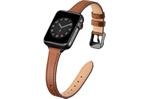 SUNFWR läderarmband för Apple Watch 42 mm 41 mm 40 mm 38 mm 44 mm 45 mm 46