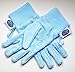 Flannel Fingers Bath Gloves (Small/medium, Blue) Award Winning