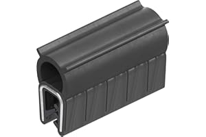 CTA Dichtungen Kofferraumdichtung Kederband mit Balloon obenliegend und 2x Lippen EPDM KB 1-3,5 1C11-05 in Schwarz