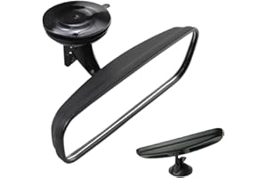 YEWSEAS Rückspiegel, Fahrlehrerspiegel, Auto-Innenspiegel mit Saugnapf, Toter Winkel Spiegel Rückspiegel Fahrbegleitung Einstellbar Für Kinder Für Innen Weitwinkel Für Fahrlehrer PKW LKW Suv