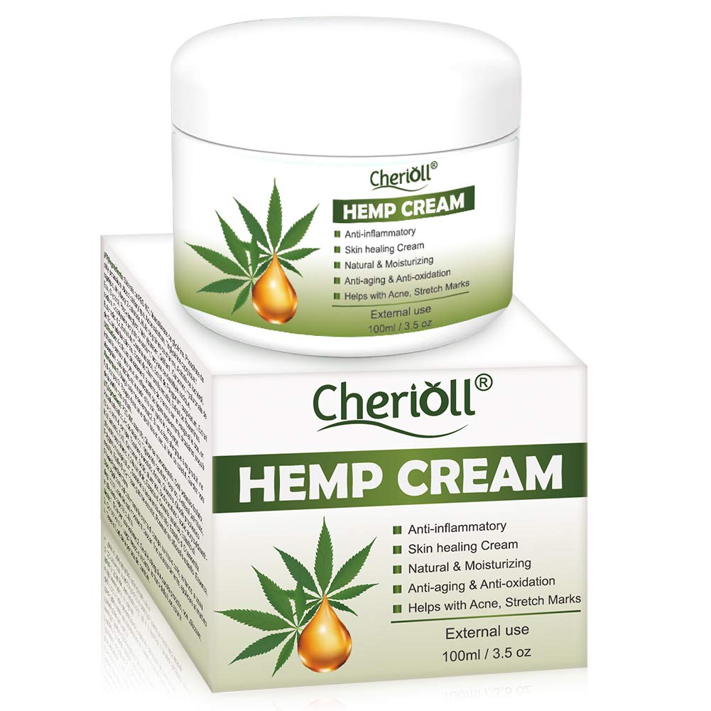 Hemp Cream, Hemp Healing Cream, Natural Hemp Extract, Reduces Signs of