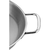 River Silver Steel Italian Omelette Field 20 cm Without Lid