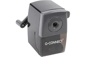 Q-CONNECT Best Price Square Pencil Sharpener Black KF02291 by Q Connect
