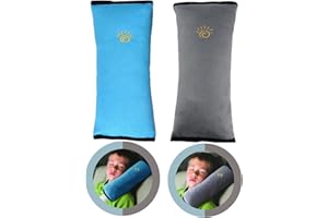 crazy bean Seat Belt Pads for Kids Seat Belt Padding Comfort Harness Pads, Seat Belt Covers Seatbelt Strap Cover Kids Protection Travel Strap Shoulder Pad