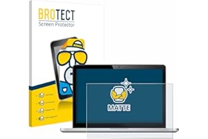 BROTECT 13.3" Entspiegelungs-Schutzfolie für Notebooks mit 13,3 Zoll (33.8 cm) [294 mm x 165.5 mm, 16:9] Matt, Anti-Fingerprint