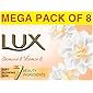 Lux Jasmine & Vitamin E Beauty Soap Bar For Glowing Skin Combo Offer Pack 8x150 g
