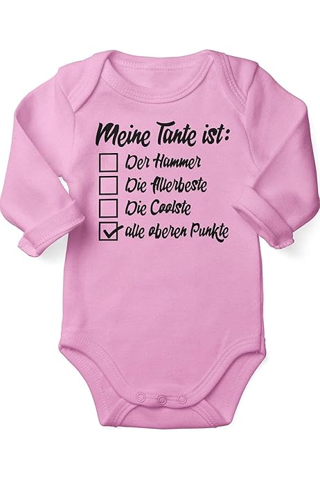 MiKalino Babybody Langarm - Papas Kleiner Stormpooper Handbedruckt In Deutschland