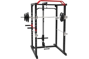 Nordcore Power Rack – Multipresse Verstellbarer Rack Fitness – Krafttraining für Zuhause, Krafttraining, Squat Rack – 110 x 140 x 220 cm