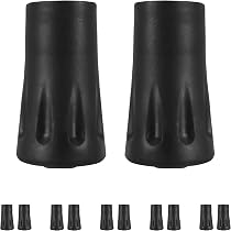 MSPORTS Nordic Walking – Trekking Pads – 12 Pezzi/6 Paio – PER TUTTI I TIPI DI Modelli – Asfalto – Pads Per Nordic Walking Bastoni - 2