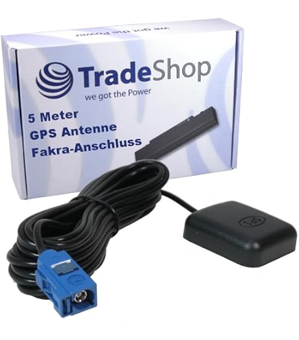 thumbnail image 2 of Surga Performance GPS Antenna For Audi RNS-E A3 A4 A6 TT R8 – Fakra Connector – 5m 2 of 5