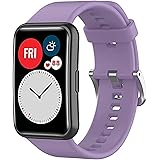 Wownadu Cinturino Compatibile per Huawei Watch Fit/Watch Fit New/Watch Fit Elegant/Watch Fit SE, Cinturini Ricambio, Accessor