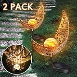 Stilvolles metall mond design, hübsch und praktisch. Einfach wie möglich ist es, das Solarlicht in Betrieb zu nehmen, der schalter muss bei der Installation geöffnet werden. Entfernen sie die Isolatorlasche unter der Kappe und schieben Sie den pfahl in den boden.