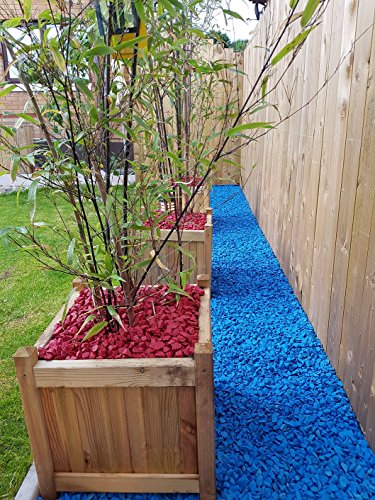 RockinColour Dekosteine für den Garten, Azurblau - 6