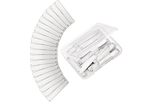 BEEFLYING Rettangolo Stampaggio Etichette Vuote Ciondoli in Ottone Liscio Ciondoli per Collana Braccialetto Fai da Te Gioielli Fare Arti Mestieri