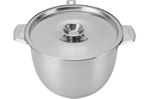 PSSOPP Pot à Graisse pour Filtre à Huile, Récipient à Graisse de 2,8 L avec Passoire, Récipient à Graisse de Cuisson en Acier Inoxydable pour Stocker L'huile de Friture et la Graisse de