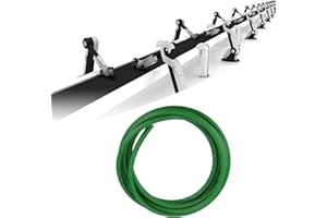 YWBL-WH Cinghia Rotonda in Uretano ad Alte Prestazioni, Cinghia di trasmissione in PU Cintura Rotonda in Poliuretano per Trasmissione Verde /5M/10M (10mm*3m)