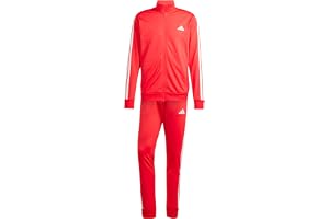 adidas Basic träningsdräkt i trikå för män med 3 ränder
