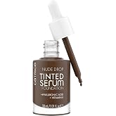 Catrice Nude Drop Tinted Serum Foundation Number 098N Nude Long Lasting Mattifying Natural for Sensitive Skin, Vegan, Oil Fre