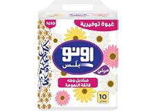 Uno PlUS Mini Facial Tissue Soft Pack 180 Sheets, 10 Pieces - Pack Of 1