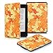 Produktbild DHZ Kindle Paperwhite Hülle - Slim Schutzhülle Smart Cover Case mit Auto Sleep / Wake Funktion für Alle Kindle Paperwhite (2016,2015,2014,2013 Modelle mit 6 Zoll Display),Gold maple leaf