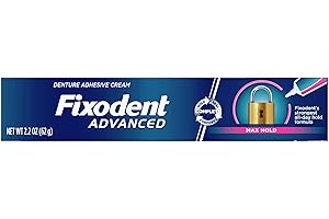 Fixodent Advanced Max Hold - Adesivo per protesi, 62 g