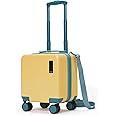 Mokobara The Moko Blocks Unbreakable Polycarbonate Extra Light Weight Kids Luggage | Hard Trolley Suitcase for Kids (38 cms (3-8 Years), Sunshine)