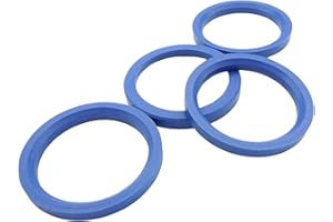 ‎NAAA Blue 4x Centring Rings 72 0 to 57 1 Compatible with Audi Seat Skoda VW