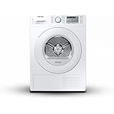 Samsung Asciugatrice Crystal Ecodry DV80TA020TH/ET, 8 kg, Pompa di calore, Sensore Optimal Dry, Filtro 2 in 1, Carica frontal