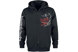 Iron Maiden Fear of The Dark Männer Kapuzenjacke schwarz Band-Merch, Bands