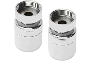 MroMax 1 aérateur de robinet universel femelle de 20 mm, pièce de rechange pour salle de bain, toilettes, cuisine, évier, robinet de bidet