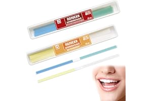 CARRENEU Zahnpolierpapier 50 Stück Zahn Polierstreifen 1.050 und 1.052 Zahnschleifpapier für Zwischenräume,Dental Polierstreifen zur Zahnpolitur und Reinigung der Zahnzwischenräume