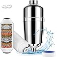 AMINAC Shower Filter, 16 Stage Shower Head Filter for Hard Water, Shower Water Filter, Showerhead Filter to Remove Chlorine and Fluoride