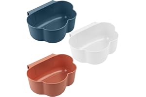 YiPHomn Auffangschale für Küchenabfälle, 3 Stk Abfallbehälter Mülleimer zum, Küchenschrank Tür Hängende Wickeltisch Organizer zum Anhängen für Hausmüll