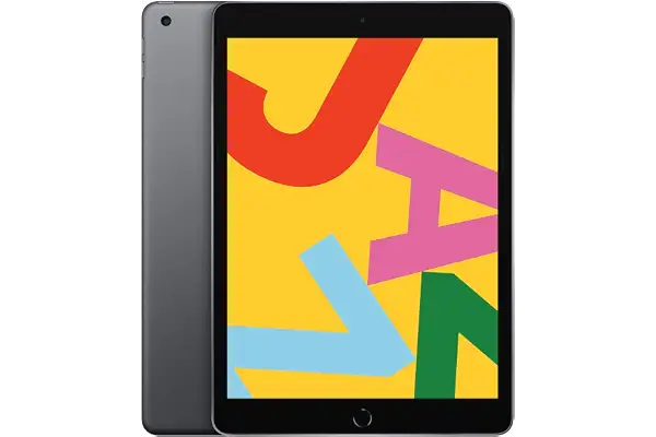 Apple iPad (7.ª Generación, 10.2-Pulgadas, 2019), 128GB, Wi-Fi, Gris Espacial (Reacondicionado)