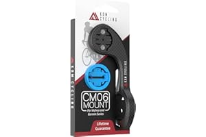 KOM Cycling CM06 Quick Release GoPro Computerhalterung für Wahoo und Garmin Fahrradcomputer (Fahrradhalterung kompatibel mit Edge 1030, Elemnt Roam und andere) 1030 Fahrradhalterung kompatibel mit