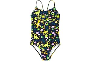 upandfast Girl's One Piece Swimsuit UPF 50+ Girl Beach Swimwear Bathing Suit for 2-12 Years