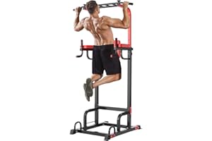 TLGREEN Wielofunkcyjny drążek do podciągania, trening siłowy, fitness w domu, regulacja wysokości, z uchwytem do pompek, wielokrotny trening siłowy, nośność do 150 kg